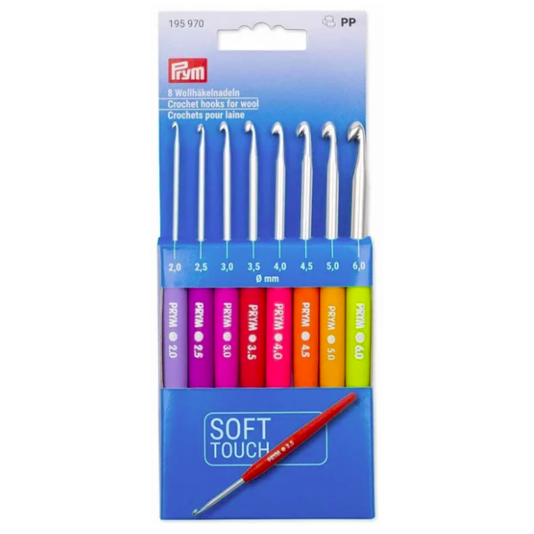 Prym Soft Touch Crochet Hook Set